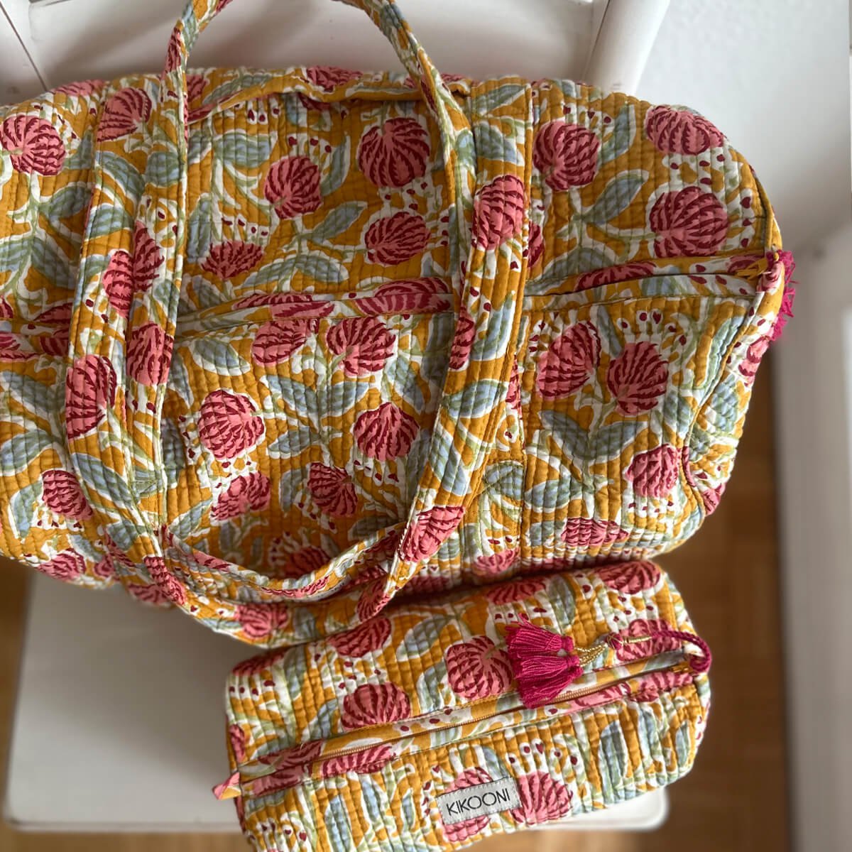 Handgemaakte katoenen tas - Tuscany Dreams