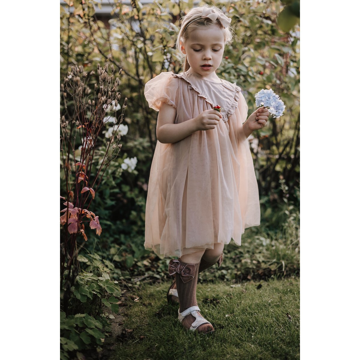 Annie & Charles® Handgemaakte tule jurk