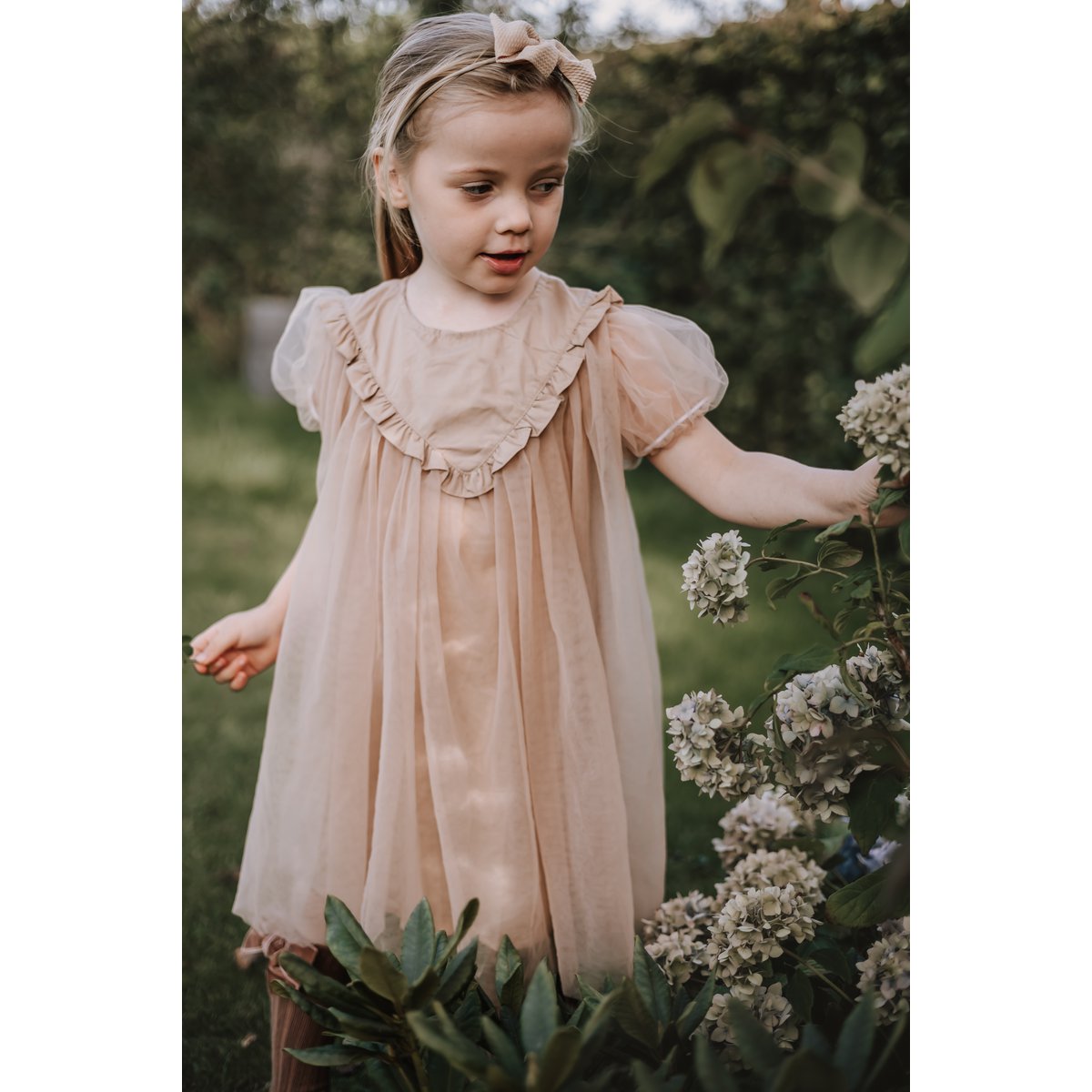 Annie & Charles® Handgemaakte tule jurk