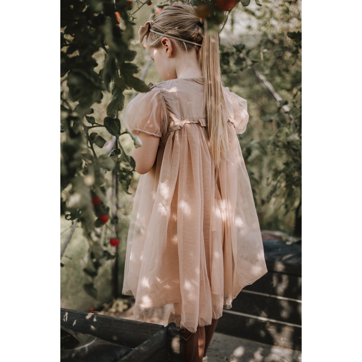 Annie & Charles® Handgemaakte tule jurk