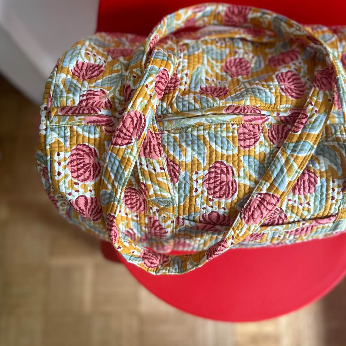 Handgemaakte katoenen tas - Tuscany Dreams