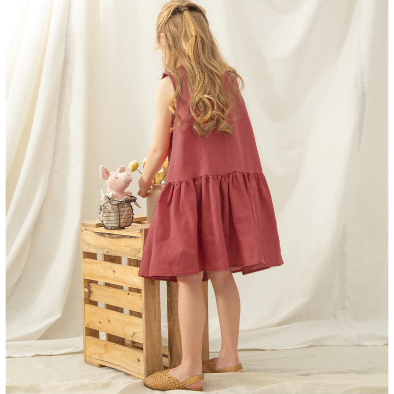 Annie & Charles® Jurk Bio linnen