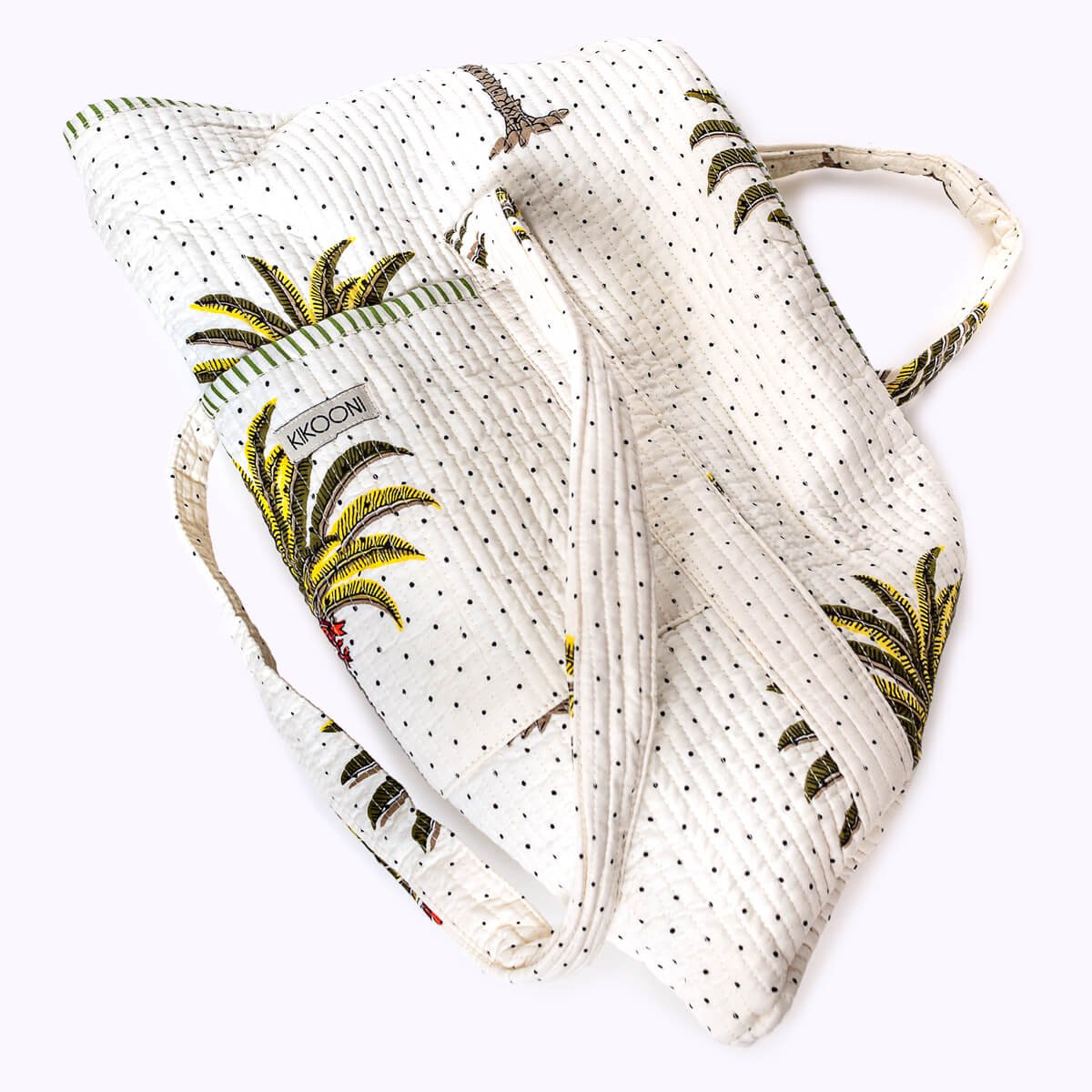 Handgemaakte katoenen tas - Palms