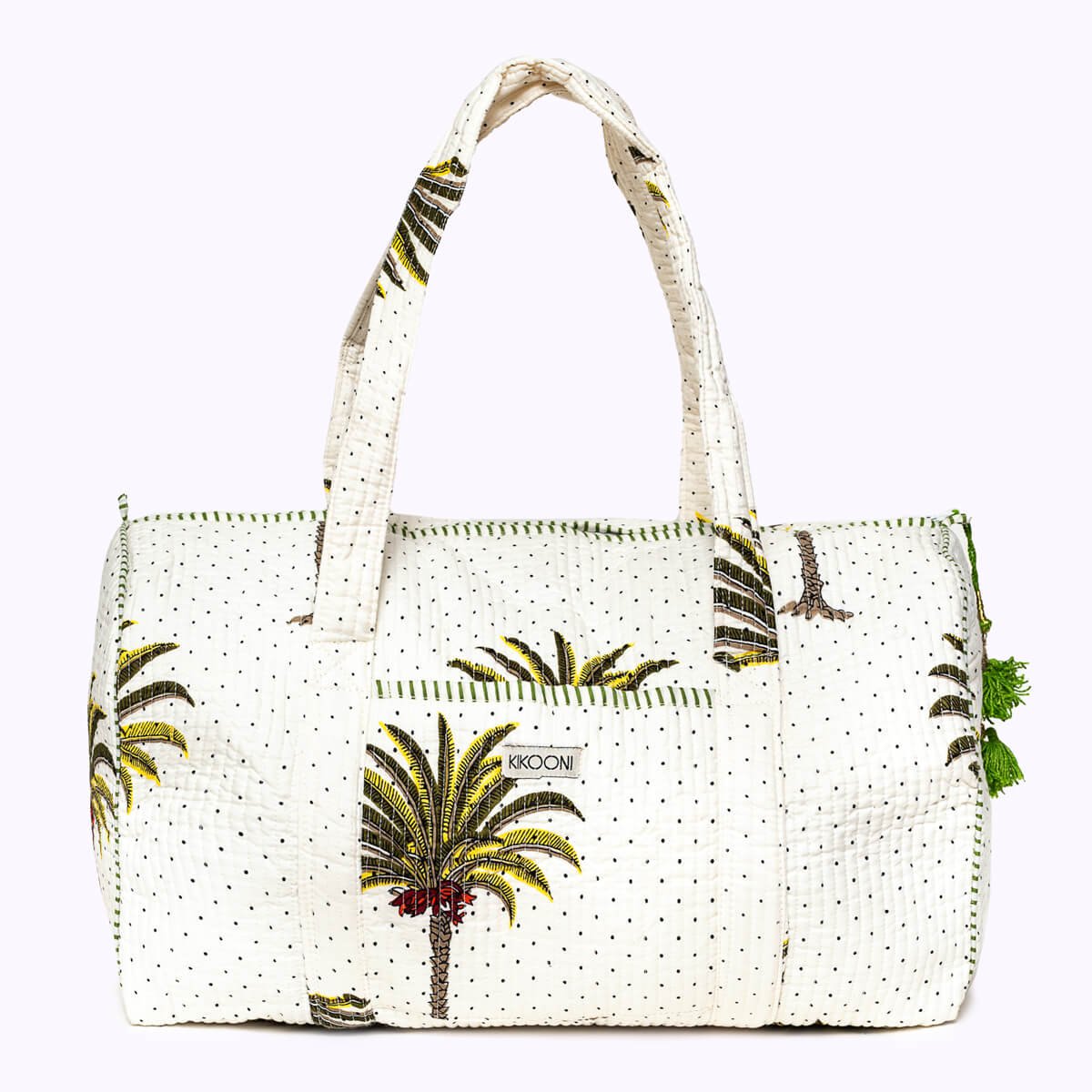 Handgemaakte katoenen tas - Palms