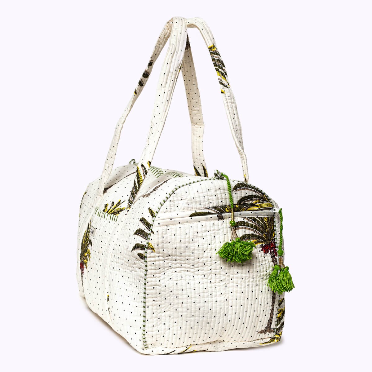 Handgemaakte katoenen tas - Palms