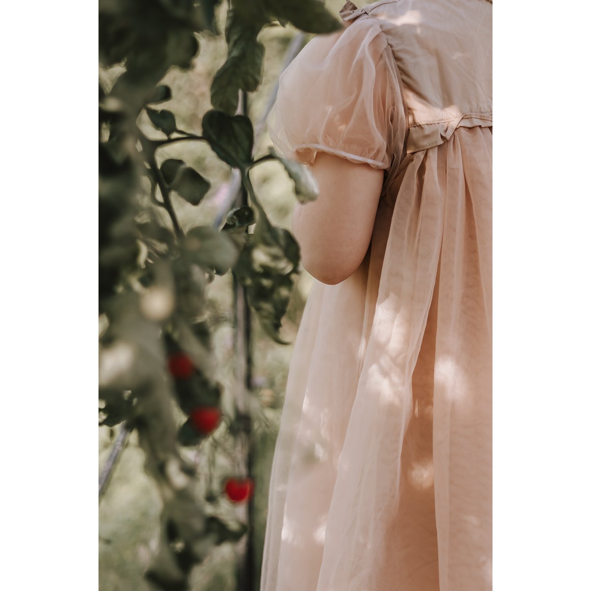 Annie & Charles® Handgemaakte tule jurk