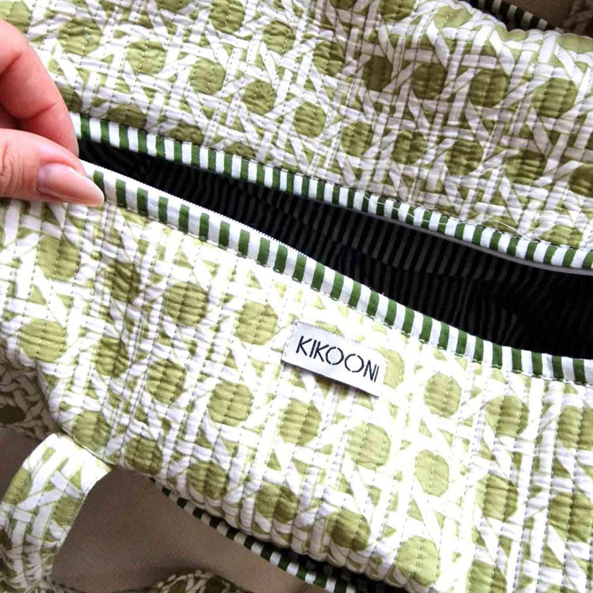 Handgemaakte katoenen tas - Print