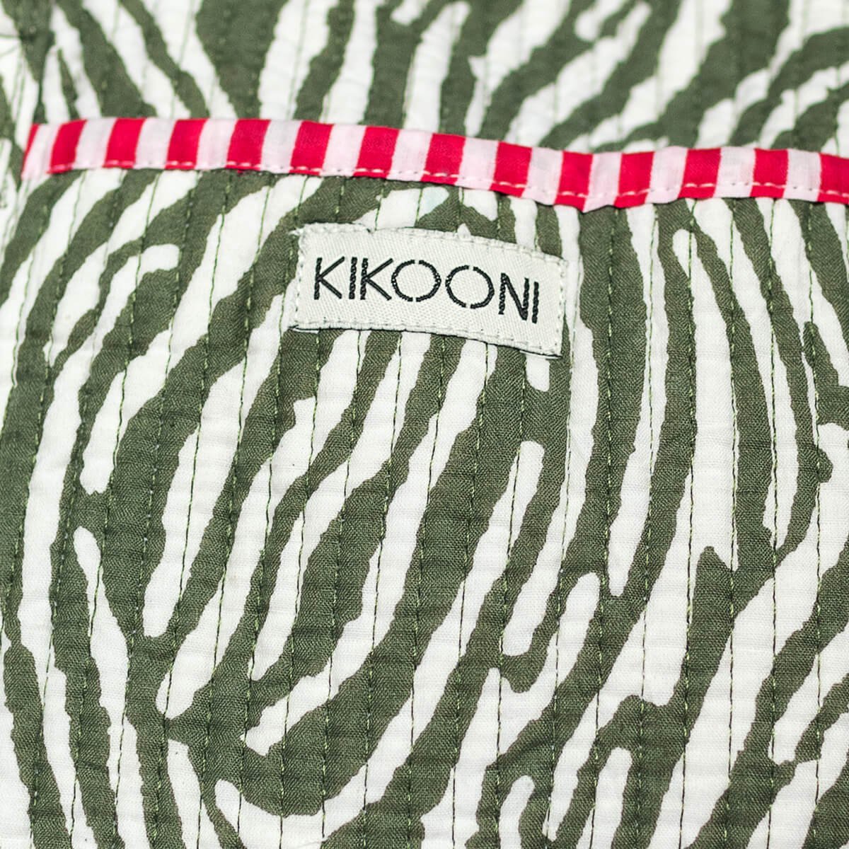 Handgemaakte katoenen tas - Desert Zebra